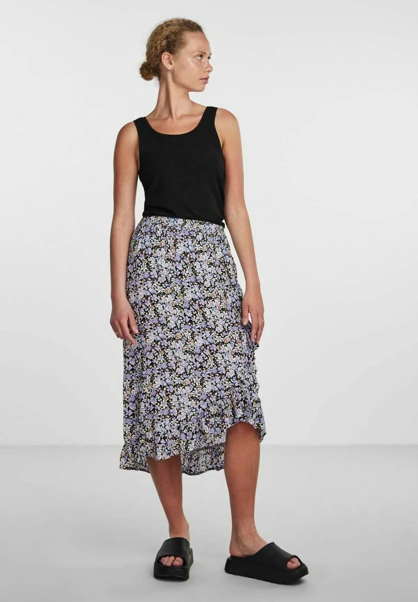 Pieces Pcmille - A-Lijn Rok - Black 4 Pieces Pcmille - A-Lijn Rok - Black - Image 2