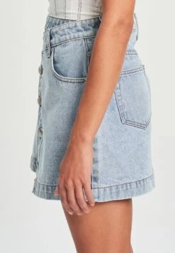 Calli Prism - A-Lijn Rok - Light Blue Wash -Kleding Hoog Verkoopwinkel d83258a71c944d10ba02efe7270596fb