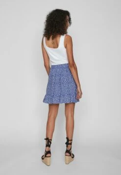 Vila Visun- Wikkelrok - Federal Blue -Kleding Hoog Verkoopwinkel de985d2181a446cb8a3bdf9c66c82a0b