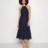 Vila Vikathie Halter Neck Midi Dress - Cocktailjurk - Navy Blazer -Kleding Hoog Verkoopwinkel dec3d66430f844ee88d5616aab14f72c