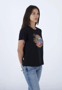 HURLEY Leopard Classic - T-Shirt Print - Black -Kleding Hoog Verkoopwinkel e047af2917f74789800ba235dbcf8b58