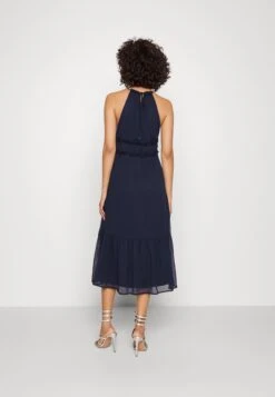 Vila Vikathie Halter Neck Midi Dress - Cocktailjurk - Navy Blazer -Kleding Hoog Verkoopwinkel e147cdc7cc1c418283e14ef684de698e