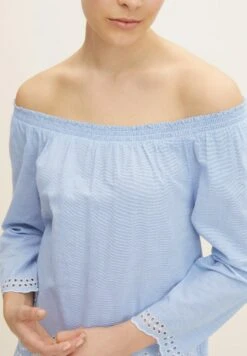 Tom Tailor Blouse - Blue White Stripe -Kleding Hoog Verkoopwinkel e28c25d09cec4f87afddd123da57aaae
