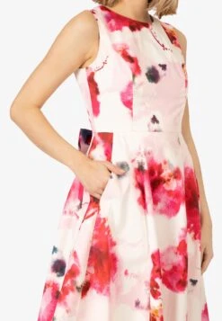 APART Cocktailjurk - Creme Multicolor -Kleding Hoog Verkoopwinkel e2e93411f8a04ca6a83cb0e9c70936ae