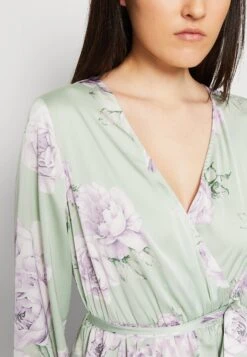 Vila Viestel V Neck Ankle Dress - Galajurk - Cameo Green -Kleding Hoog Verkoopwinkel e326aba24fa6408da8c70835d18ffb2e