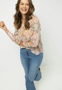 Paisley - Blouse - Kupferorange -Kleding Hoog Verkoopwinkel e7d893150da14ae58e18a88cdd8ce7ca