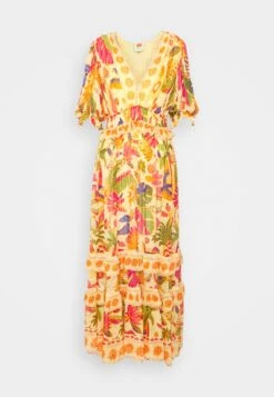 Farm Rio Rio Tapestry Dress - Maxi-Jurk - Rio Tapestry Yellow -Kleding Hoog Verkoopwinkel e96ff90d743e4af398724927149e462c