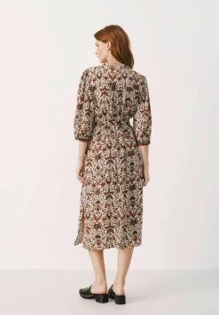 Part Two Salipw Dr - Blousejurk - Chestnut Block Print -Kleding Hoog Verkoopwinkel ee15be0d160d48b6b71b75b838951ce1