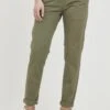OXMO Oxchakira - Chino - Dusty Oliv -Kleding Hoog Verkoopwinkel ee84b053c5204344b0681b4003ddad90