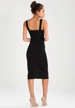 Wal G V Neck Midi - Jerseyjurk - Black -Kleding Hoog Verkoopwinkel f025d289d67a464eb37f9b1b870c8105
