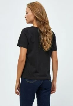 Peppercorn Gamora V-Neck- T-Shirt Basic - Black -Kleding Hoog Verkoopwinkel f16c145cb0684033beb57ba0c77820c5