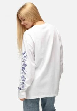 Unisex Langarm Disney Mickey Sketch Sleeve - Longsleeve - White -Kleding Hoog Verkoopwinkel f3bff9b3bf8d4476a1b69d956c9e0eeb