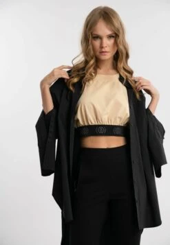 Oversize - Overhemdblouse - Black -Kleding Hoog Verkoopwinkel f3e54cbe7c9c4197b67ecdefcdc86a38