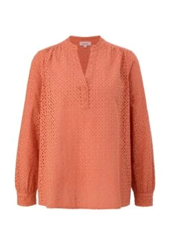 S.Oliver Mit Lochstickerei - Blouse - Papaya -Kleding Hoog Verkoopwinkel f47e7a99e7e647128b2fd86a02b61349