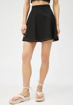 Koton Fisto Voluminous - A-Lijn Rok - Black