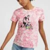 Guess In Tie-Dye-Optik Mit Graffiti-Print - T-Shirt Print - Rose -Kleding Hoog Verkoopwinkel f83af31a2baf4108aa43ce49335f9277
