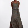 King Louie Allison Mariani Stripe - Maxi-Jurk - Black -Kleding Hoog Verkoopwinkel fa51fc035e234f6da0c73488044ee43d