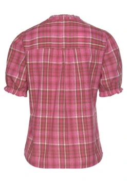 Karo - Blouse - Pink Creme Kariert -Kleding Hoog Verkoopwinkel faa0422d77ab49b5af7013977bdb3c28