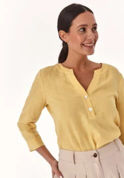 Junona - Blouse - Yellow -Kleding Hoog Verkoopwinkel fb5aab9f2ea843e09ab7d61b99058ca5
